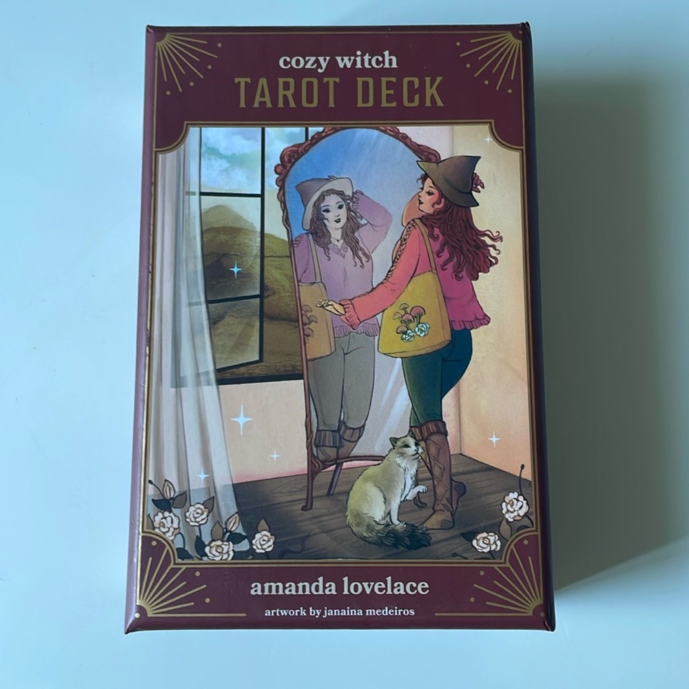 Cozy Witch Tarot Deck and Guidebook by Amanda Lovelace